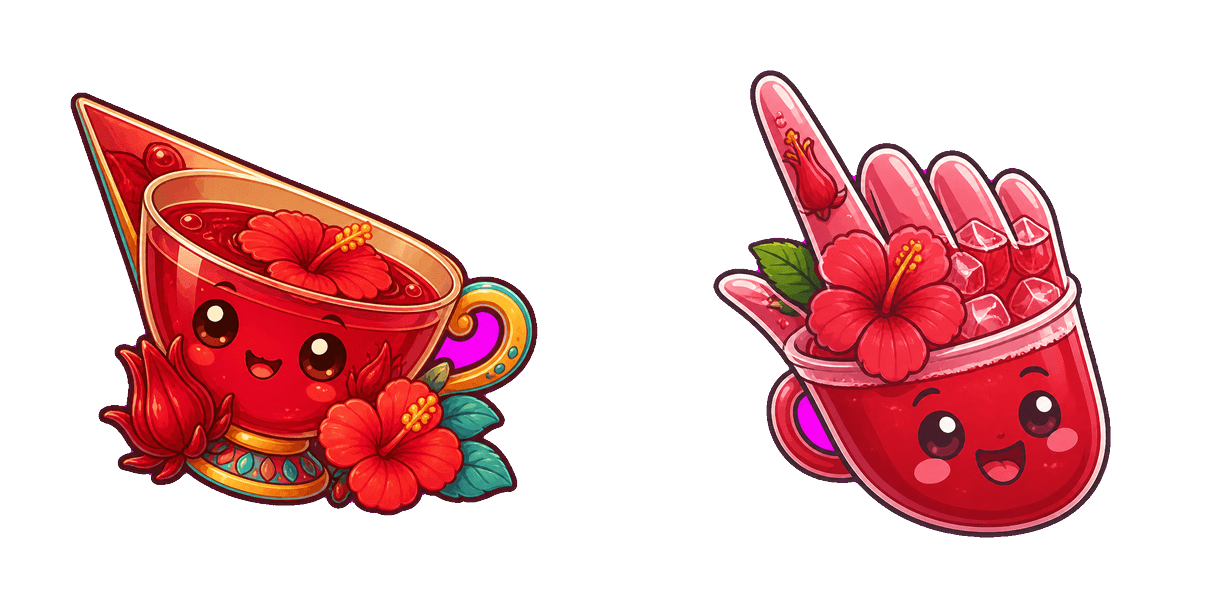 Hibiscus Tea Cursor-Paket
