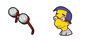 The Simpsons: Milhouse Van Houten cute cursor