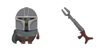 Minion: Mandalorian Character cute cursor