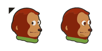 Monkey puppet Cursor Pack
