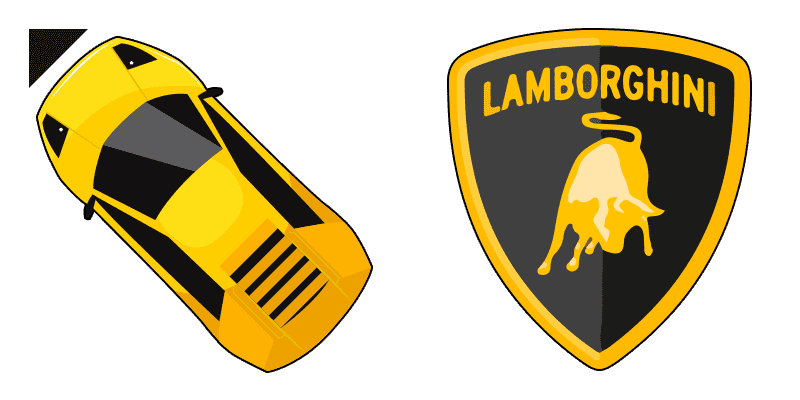 Lamborghini cute cursor