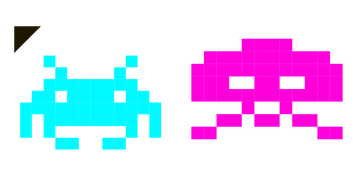 Paquete de Cursores Space Invaders