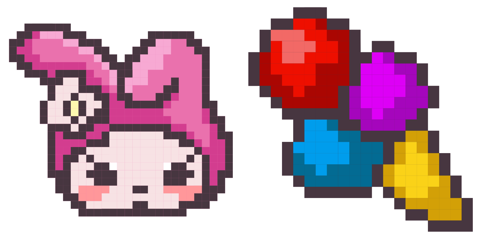 My Melody Pixel cute cursor