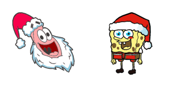 SpongeBob: Olaf and Elsa cute cursor