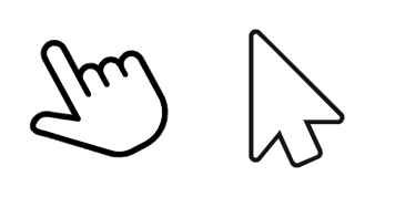On the contrary cute cursor