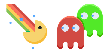 Pac-Man Cursor Pack