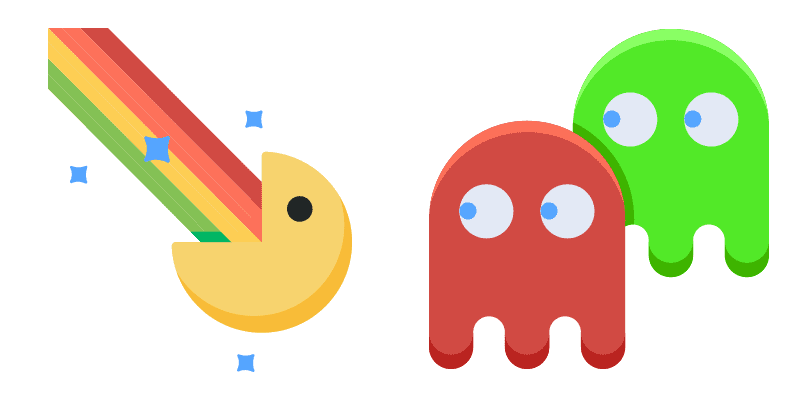 Pac-Man cute cursor