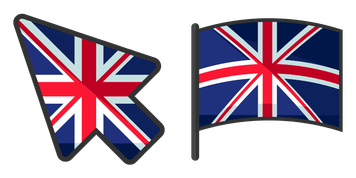 Pack de curseurs England