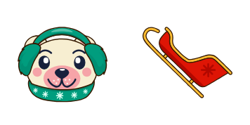 Christmas: Polar Bear cute cursor