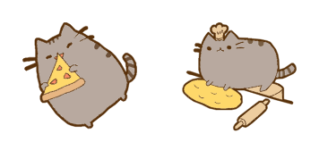 Pack de curseurs Pusheen: Cook