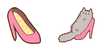 Pack de curseurs Pusheen: shoes