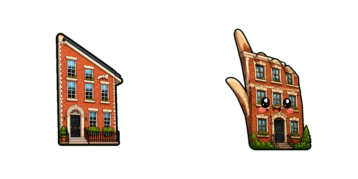 Pack de curseurs personnalisés Georgian Row House