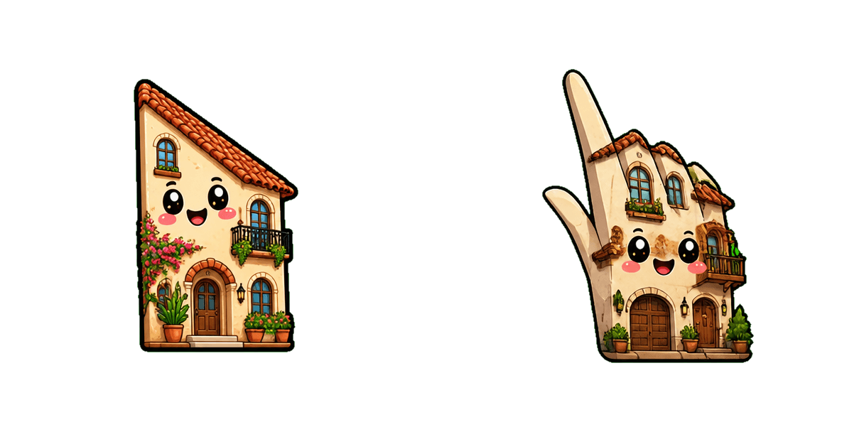 Pack de curseurs personnalisés Mediterranean Villa