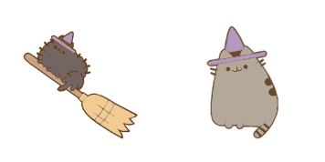 Pack de curseurs Pusheen: Witch