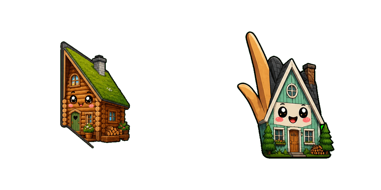 Pack de curseurs personnalisés Scandinavian Cabin