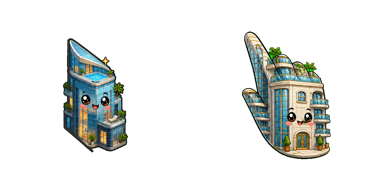 Pack de curseurs personnalisés Luxury Penthouse Tower