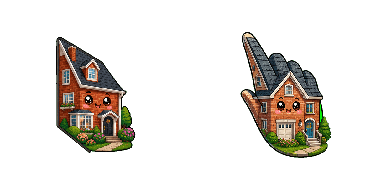 Pack de curseurs personnalisés Suburban Brick House