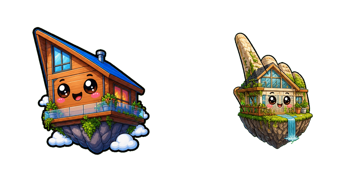 Pack de curseurs personnalisés Floating House