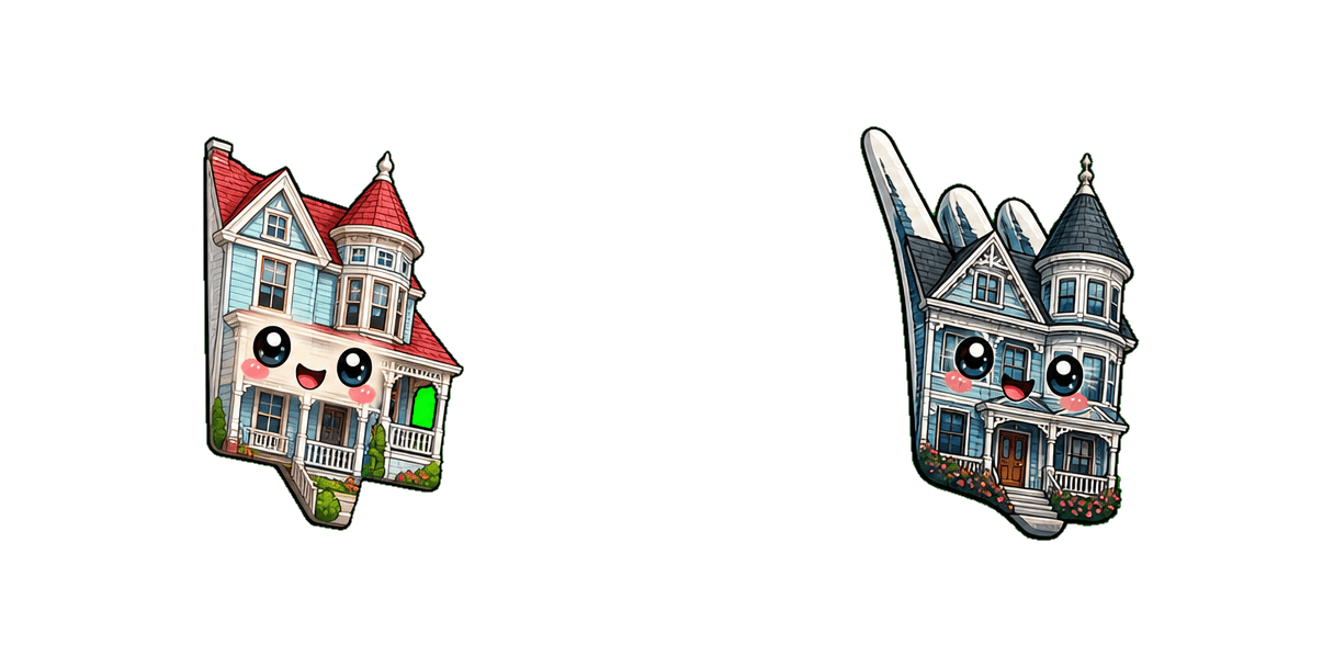 Pack de curseurs personnalisés American Victorian House