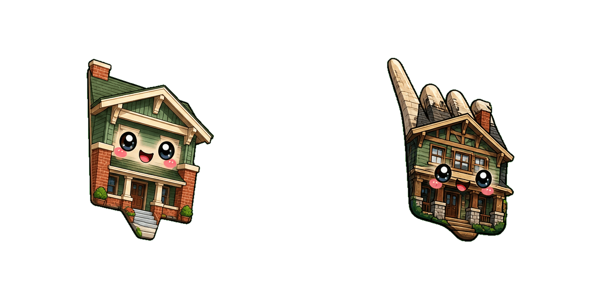 Pack de curseurs personnalisés American Craftsman House