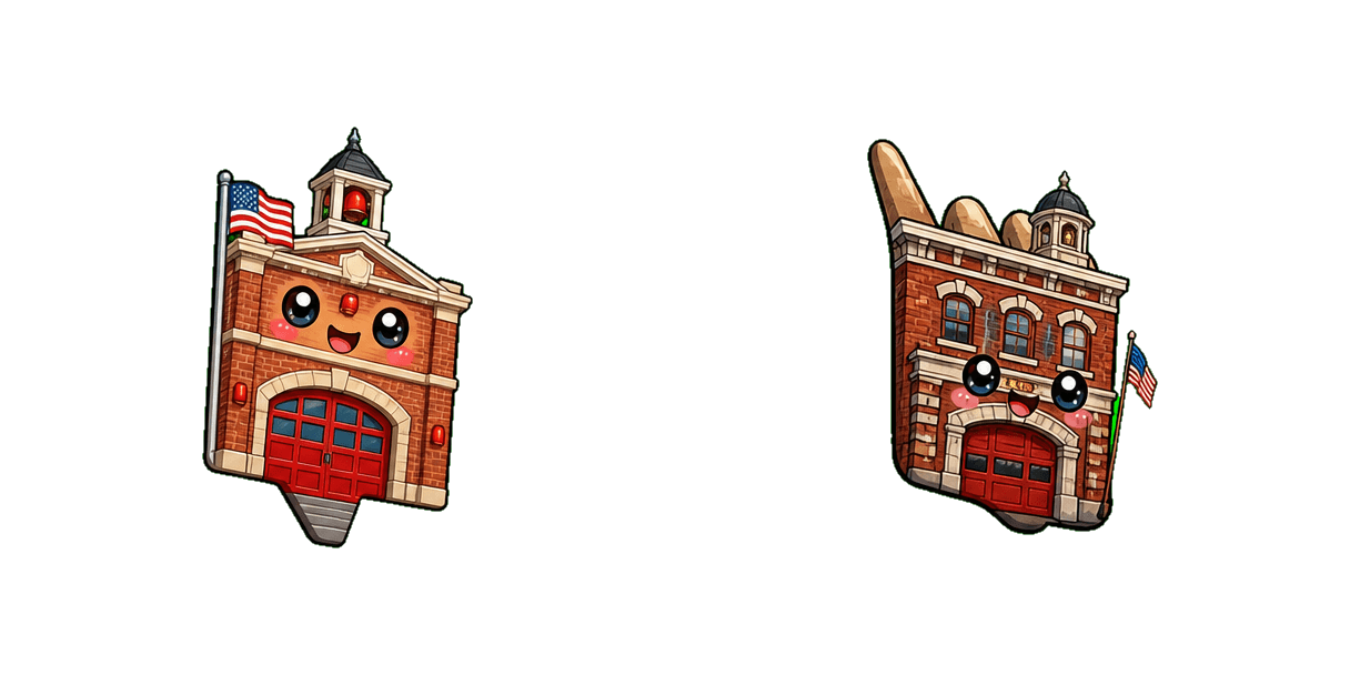 Pack de curseurs personnalisés American Firehouse