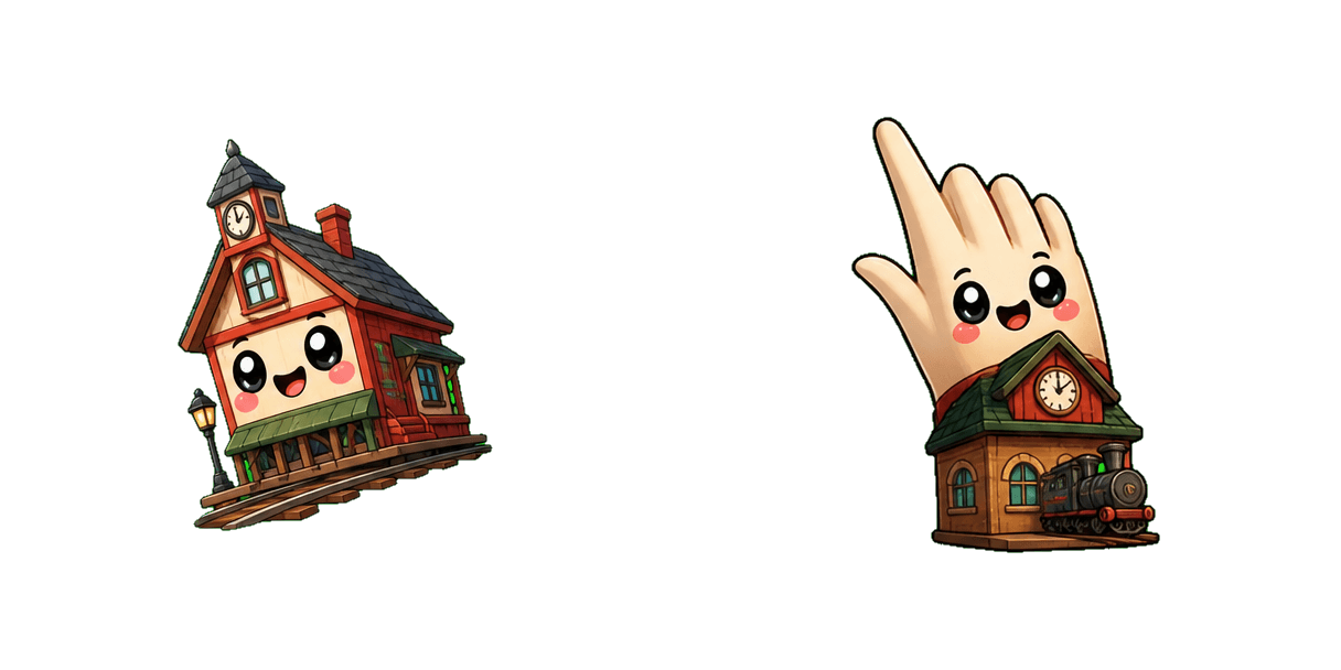 Pack de curseurs personnalisés American Train Depot