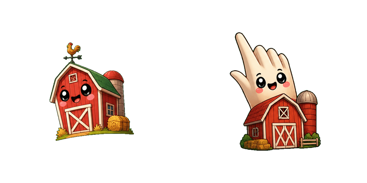 Pack de curseurs personnalisés American Farm Barn