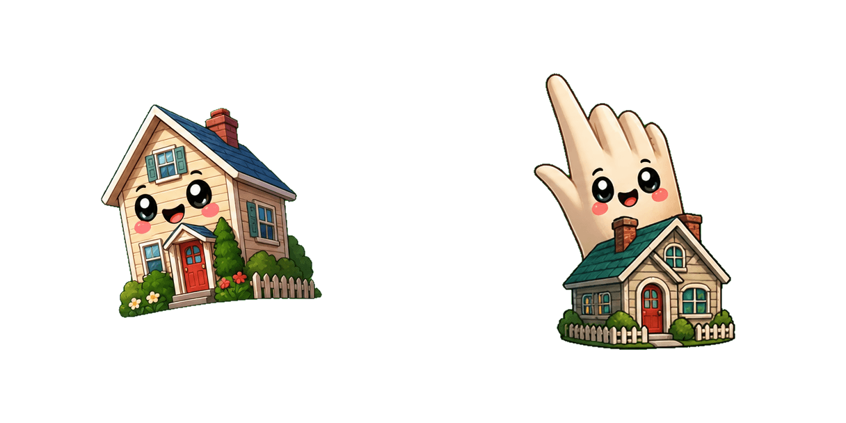 Pack de curseurs personnalisés American Suburban House