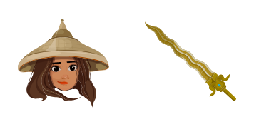 Raya cute cursor