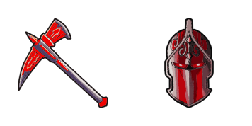 Pack de curseurs Fortnite 2: Red Knight