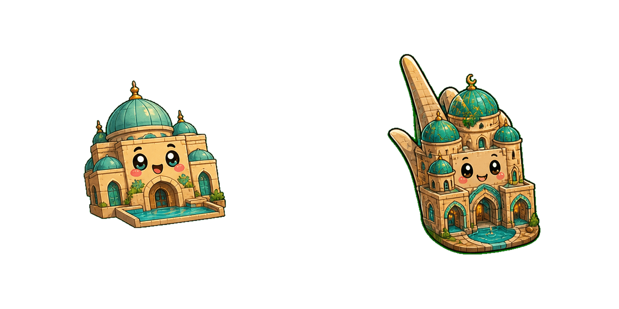 Pack de curseurs personnalisés Middle Eastern Bathhouse