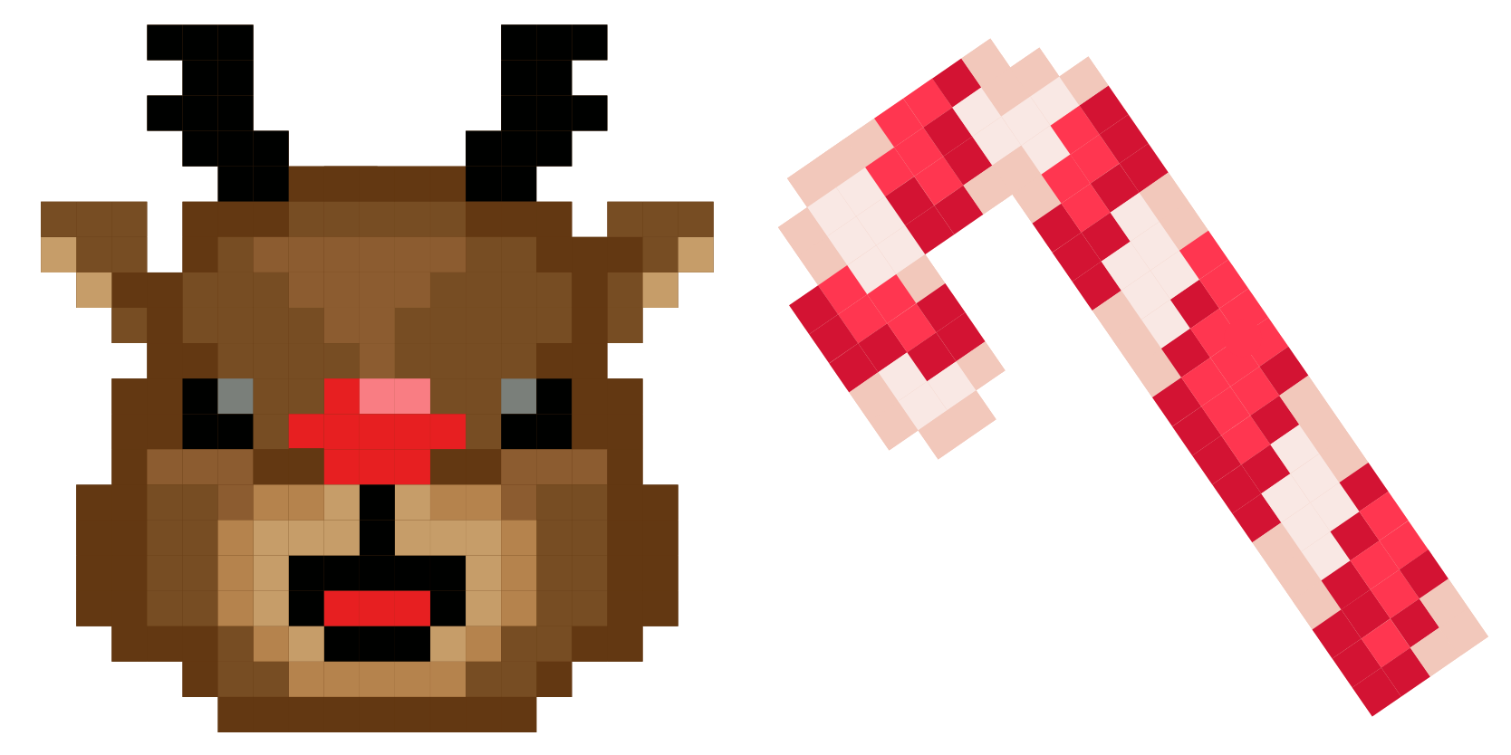 Reindeer Pixel cute cursor