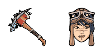 Pack de curseurs Fortnite 2: Renegade Raider