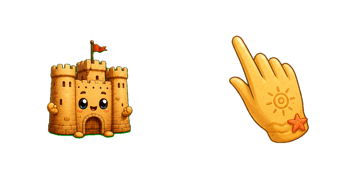 Pack de curseurs personnalisés Desert Fortress