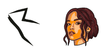 Rihanna cute cursor