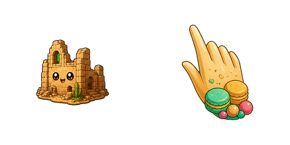 Pack de curseurs personnalisés Desert Ruins