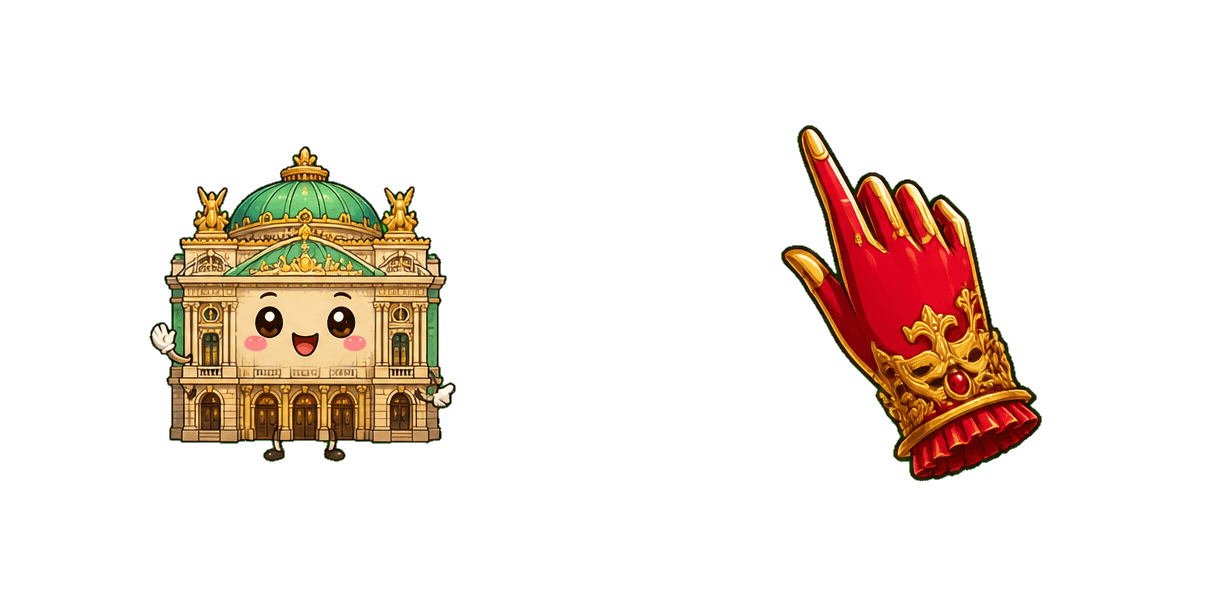 Pack de curseurs personnalisés Grand Opera House