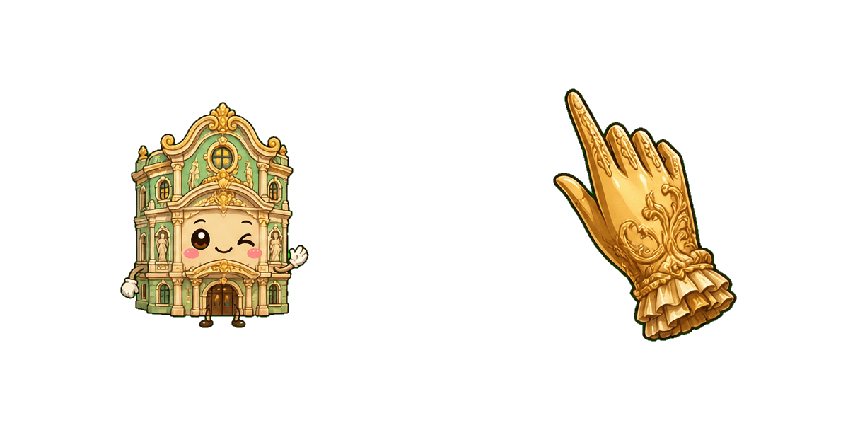 Pack de curseurs personnalisés Baroque Theater