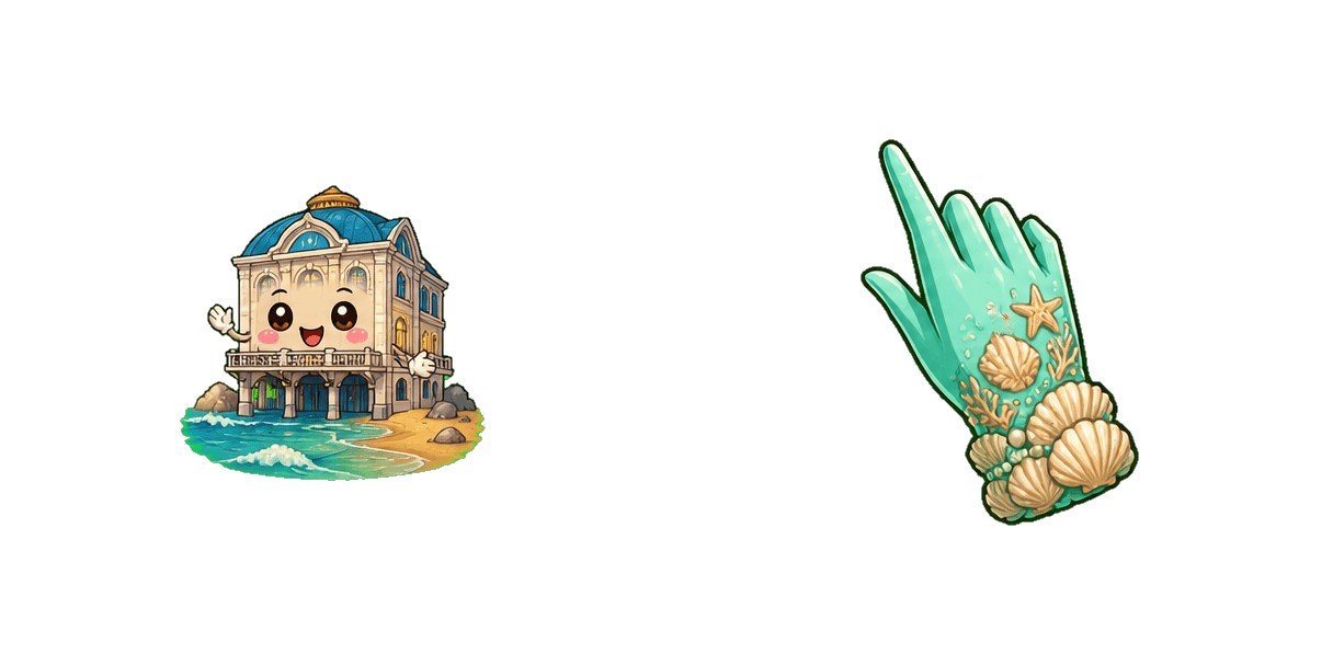Pack de curseurs personnalisés Seaside Theater