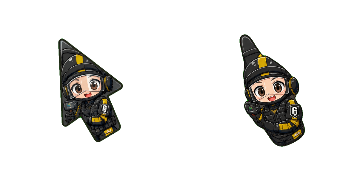 Rainbow Six Siege cursor pack