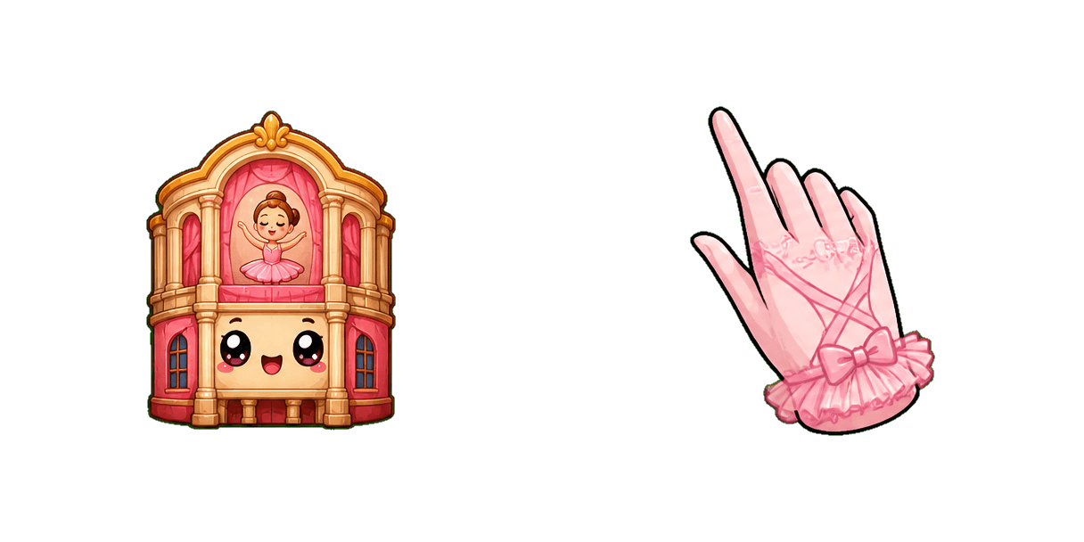 Pack de curseurs personnalisés Ballet Theater