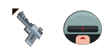 Robocop cute cursor