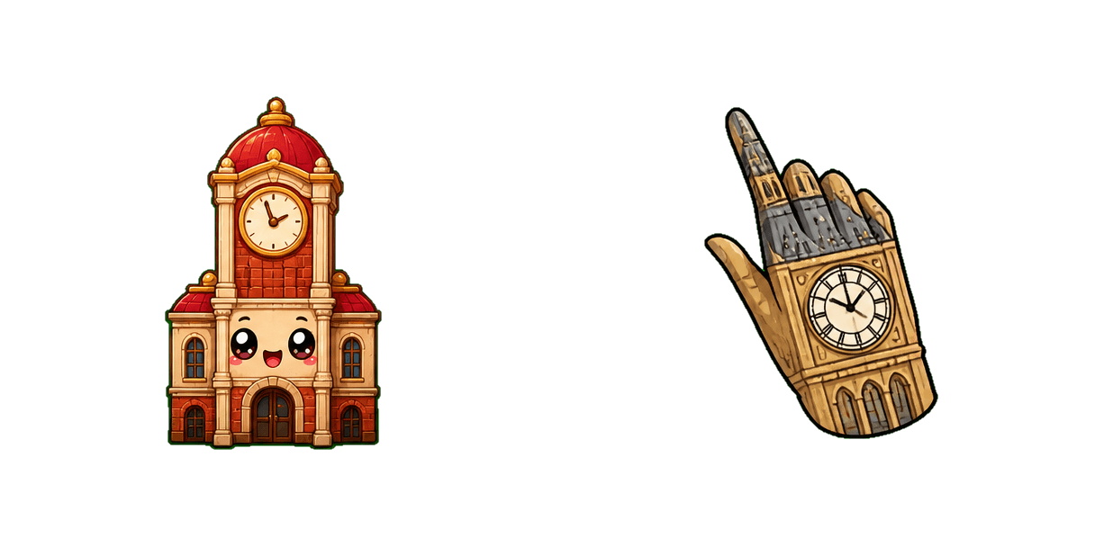 Pack de curseurs personnalisés Theater Clock Tower