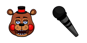 Rockstar Freddy cute cursor