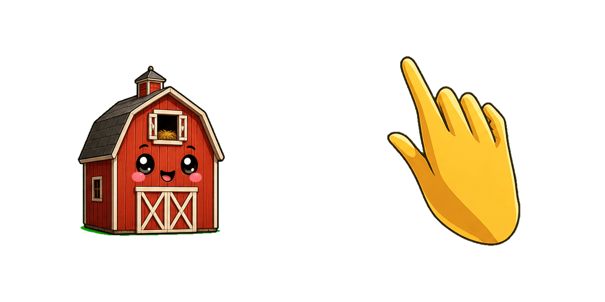Pack de curseurs personnalisés Red Barn