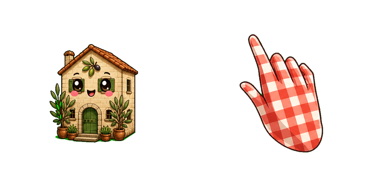 Pack de curseurs personnalisés Olive Farmhouse
