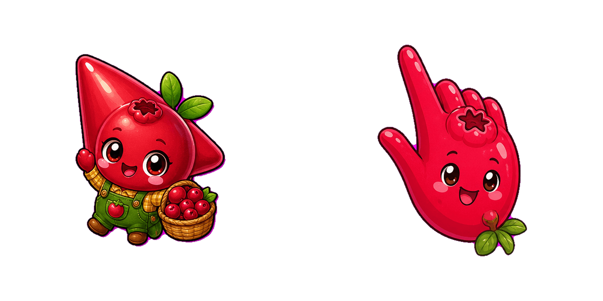 Пакет курсоров Cranberry Harvest