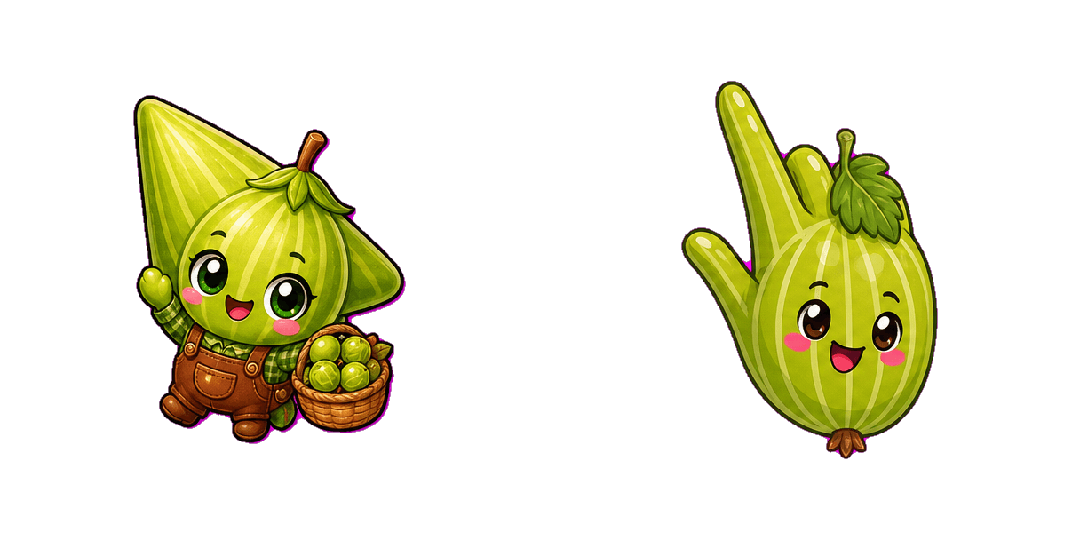 Пакет курсоров Gooseberry Harvest