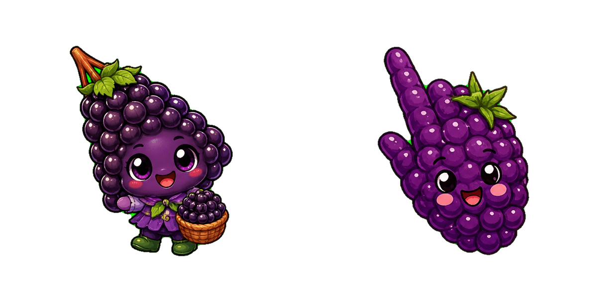 Пакет курсоров Boysenberry Harvest