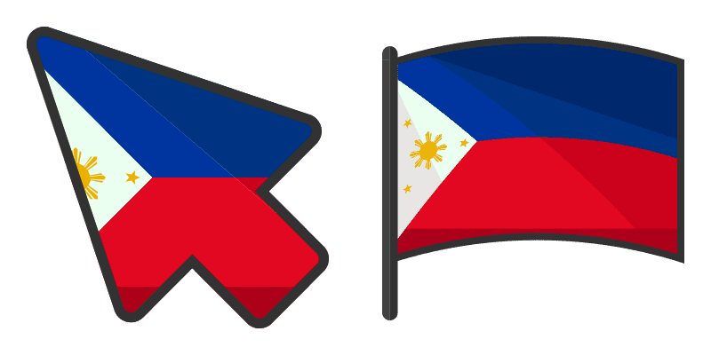 Philippines cute cursor